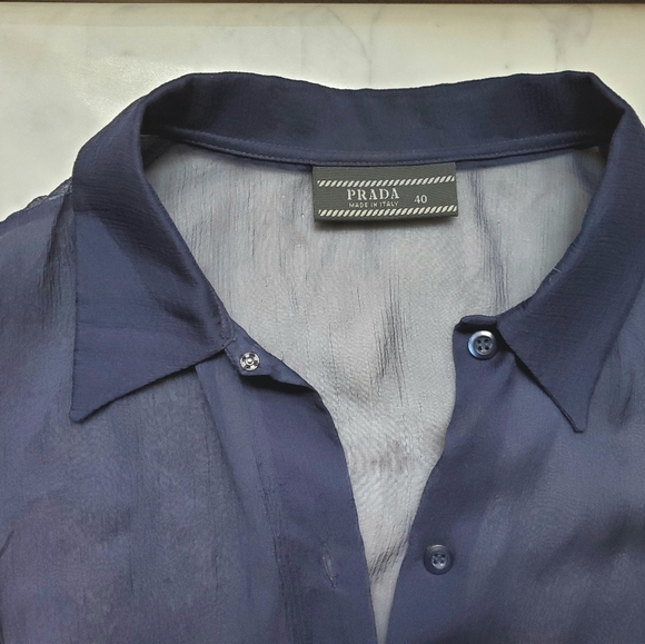 Prada Button-Up - Picture 4 of 4